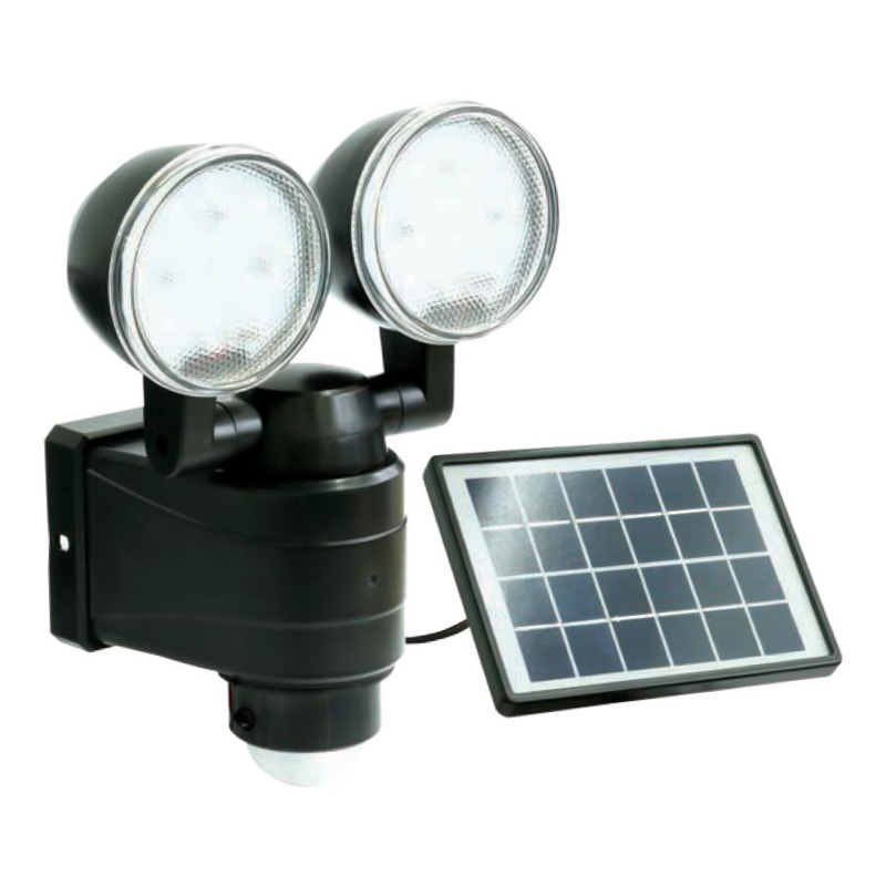 Double Head Solar Motion-Sensing Flood Light 