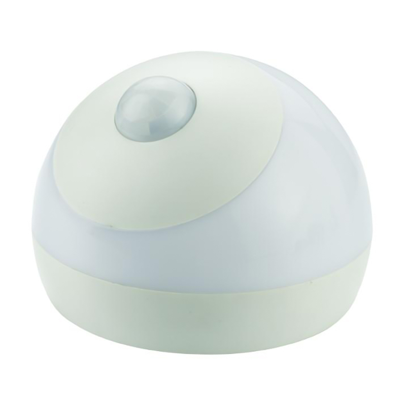 Round White Motion Detected Night Light