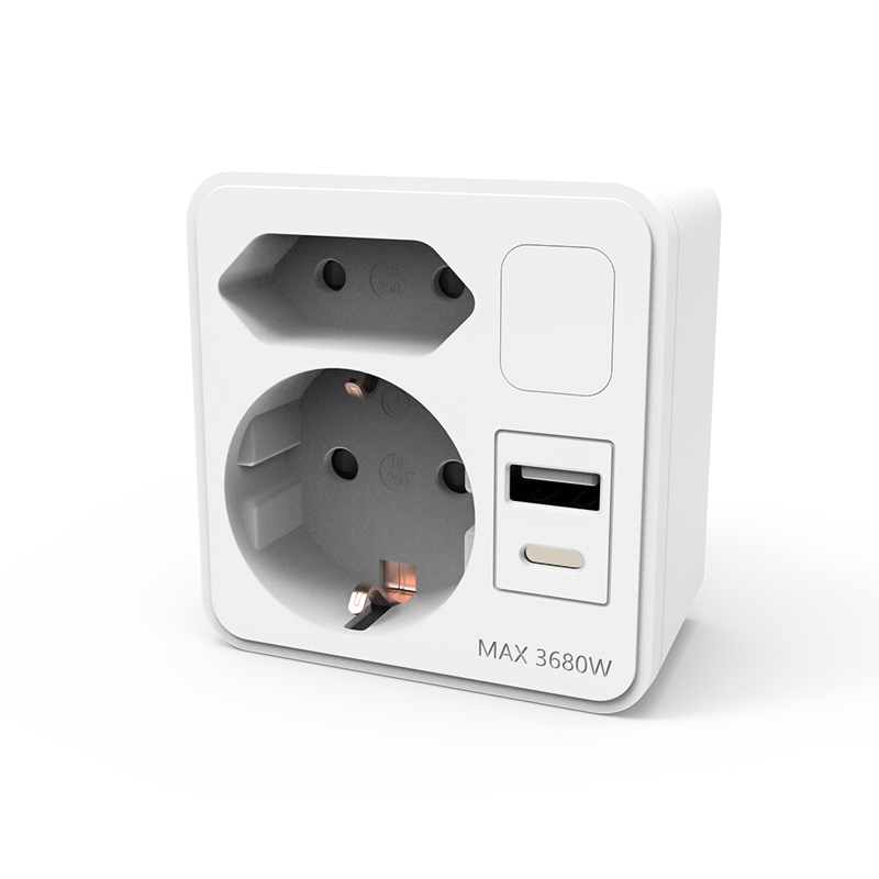 Outlet Extender With Night Light